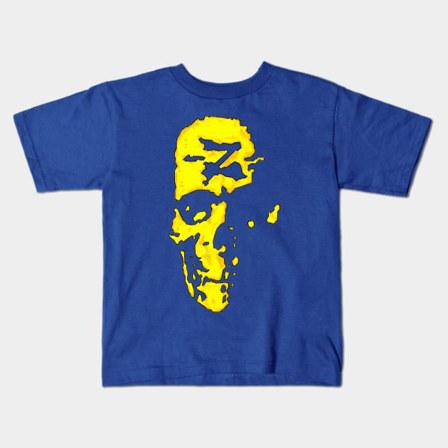 Z Skull with transparent Z Kids T-Shirt by SoWhat